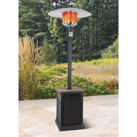 Shinerich Shinerich 48,000 BTU Propane Standing Patio Heater with Tile Tabletop