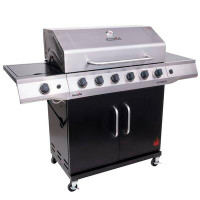 Charbroil Char-Broil 6 - Burner Liquid Propane 32500 BTU Gas Grill with Side Burner and Cabinet
