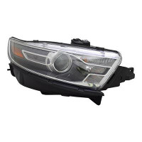 Head Lamp Passenger Side Ford Taurus 2014-2015 Halogen With Black Bezel Projector Style From 37117 High Quality , FO2503