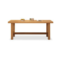 Hokku Designs 55.12" Cherry Solid Wood Dining Table