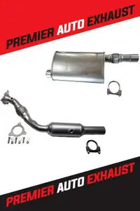 2004 2005 2006 Chrysler Pacifica Catalytic Converter & Muffler 3.5L Direct fit premium With Gaskets