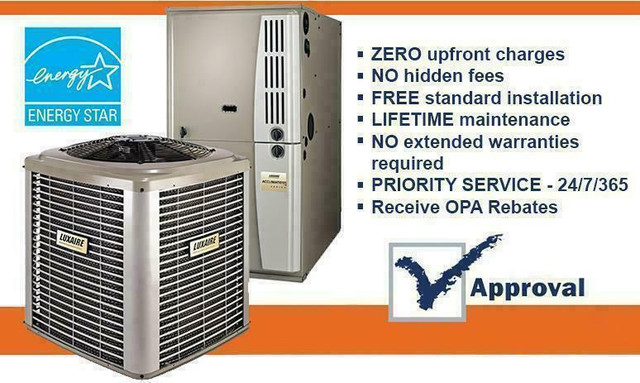 Air Conditioner - Furnace Rent to Own .$0 down. - Call Today in Heating, Cooling & Air in Peterborough - Image 2