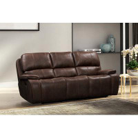 Latitude Run® Reesheda 88.2" Upholstered Reclining Sofa