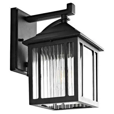 Designed to enhance any outdoor space for years to come this contemporary outdoor wall lantern is an...