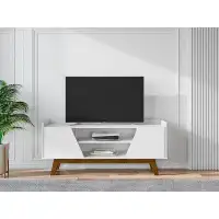 George Oliver Marcus 53.14 TV Stand in  Matte Black