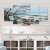 Highland Dunes Coastalwindows Windows To The I - Nautical & Beach Wall Art Living Room - 5 Panels