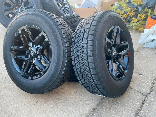 1995-2023 GMC Chevy 18 rims and Bridgestone Blizzak Winter tires in Tires & Rims in Edmonton Area - Image 4
