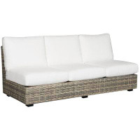 Vanguard Furniture Montclair 79.5" Wide Outdoor Rectangle Patio Sofa with Cushions