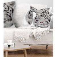 Made in Canada - East Urban Home Animal Bengal Tiger Lumbar Pillow