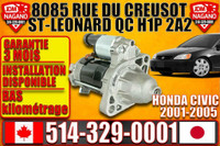démarreur starter Honda Civic 1.7 2001 2002 2003 2004 2005 automatique automatic