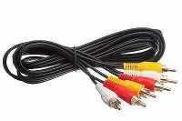 RCA 3 IN 1 AUDIO VIDEO CABLE 6FEET UP TO 65 FEET LENGTHS