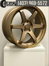 19 R09 Matte Bronze wheels (JAPANESE VEHICLES/ TESLA) 5X114.3