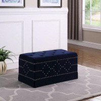 House of Hampton Upholstered Storage Bench With Two Additional Seating