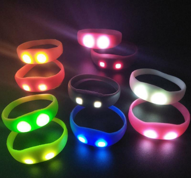 NEW MOTION & SOUND ACTIVATED BRACELET LED070 in Toys & Games in Regina