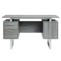 Latitude Run® Techni Mobili Modern Office Desk With Storage