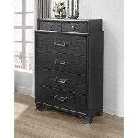 Red Barrel Studio Grey Chest With 6 Drawers