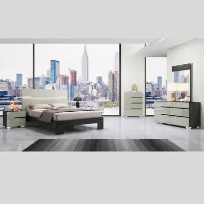 Platform Bedroom Set with LED Headboard !! Huge Furniture Sale !!