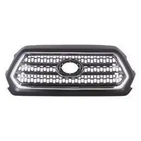Toyota Tacoma Pickup 2WD CAPA Certified Grille Black With Smoked Finish/Gray CAPA Certified Grille Without Trd Pro - TO1