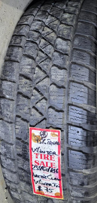 P 235/60/ R16 Arctic Claw Winter xsi M/S*  Used WINTER Tires 90% TREAD LEFT  $75 for THE TIRE / 1 TIRE ONLY !!