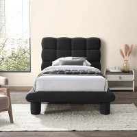 Meridian Furniture USA Deco Tufted Panel Bed