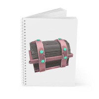 Marick Booster Hand-Painted Chest Spiral Notebook