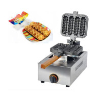 Used Gas-Fired Waffle Maker Baking Machine Waffle Iron Hot Dog Muffin Machine Corn Dog Maker 4pcs/time 290004