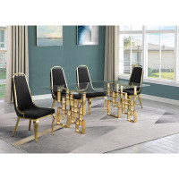 Everly Quinn 5pc. Mixed Dining Set