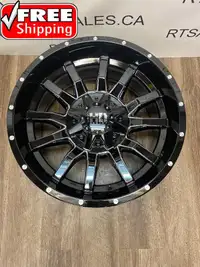 20 inch rims Fast HD 8x180 GMC CHEVY 2500 3500 / FREE SHIPPING CANADA WIDE
