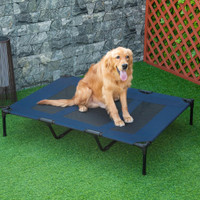 Elevated Dog Bed 48" x 36.2" x 9.1" Blue