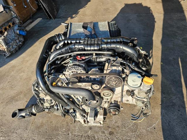 JDM Subaru WRX 2015-2018 2.0L Turbo FA20 DOHC Turbocharged Engine and Transmission / Low Mileage in Engine & Engine Parts - Image 2