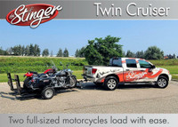 Motorcycle Trailer - Double -  NEW - Contact us for special pricing/deals!