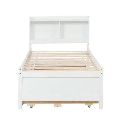 Experience the perfect blend of style storage and functionality with our twin bed. The bed features...