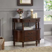 Canora Grey American Solid Wood Side Cabinet Entrance Cabinet