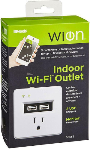 SMART HOME AUTOMATION -- NEW WIFI REMOTE CONTROLLED  ELECTRICAL OUTLETS by Woods WION - Programmable Timer Ontario Preview