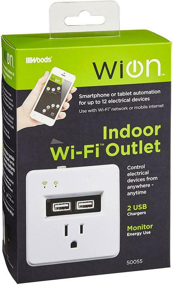 SMART HOME AUTOMATION -- NEW WIFI REMOTE CONTROLLED  ELECTRICAL OUTLETS by Woods WION - Programmable Timer in Other in Ontario