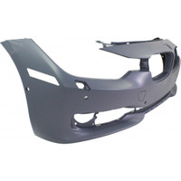 Bumper Front Bmw 3 Series Sedan 2012-2015 With Sensor/Wash/Cam Without Park Distance Control With Moulding Hole Primed C
