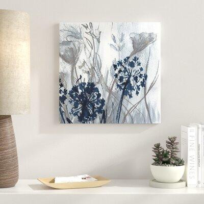 Made in Canada - Ebern Designs 'Indigo Field 2' Acrylic Painting Print on Canvas in Arts & Collectibles