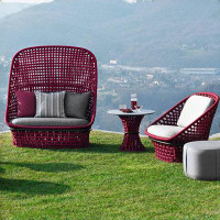 Smith Thera Wicker Patio Outdoor Chair Set