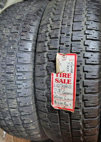 P 215/70/ R15 BF Goodrich Winter Slalom M/S*  Used WINTER Tires 75% TREAD LEFT  $100 for THE 2 (both) TIRES/2 TIRES ONLY