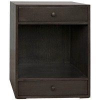 Noir Sumiko End Table with Storage