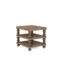 Birch Lane™ Ashaway Grissett Solid Wood End Table with Storage
