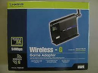 Linksys Wireless-G Game Adapter, Model # WGA54AG