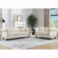 Alcott Hill 3 Seater Plus 2 Seater Combination Sofa With Removable Cushions