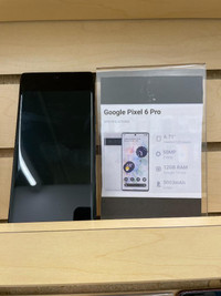 UNLOCKED Google Pixel 6 PRO 5G With New Charger 1 YEAR Warranty!!! Spring SALE!!!