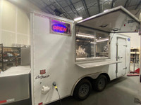 Brand New 2022 Food Trailer, 4 Seasons operational, Lease to own & financing now!