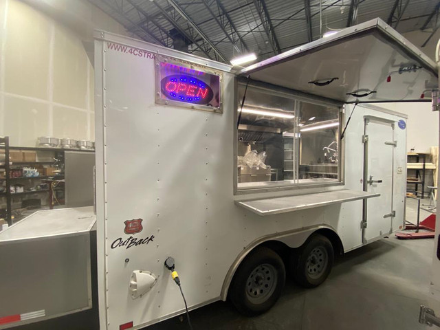 Brand New 2022 Food Trailer, 4 Seasons operational, Lease to own & financing now! in Industrial Kitchen Supplies in Alberta