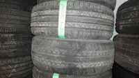 245 55 19 2 Michelin Defender LTX Used A/S Tires With 65% Tread Left