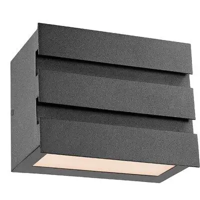 This Hampson LED Outdoor Sconce features a textured finish that will compliment many transitional de...
