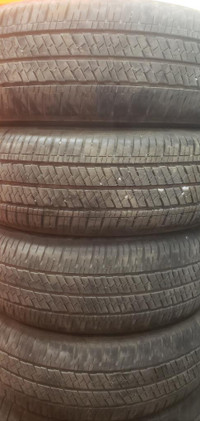 (D71) 4 Pneus Ete - 4 Summer Tires 195-65-15 Bridgestone 6/32