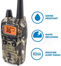 Stay in Touch with Airsoft Teammates! Midland X-Talker Mossy Oak Camouflage Two-Way Radios